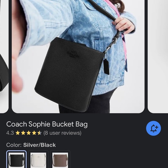 NWT Coach Sofia Bucket Bag! Love this bag but haven’t carried it. - Picture 4 of 7